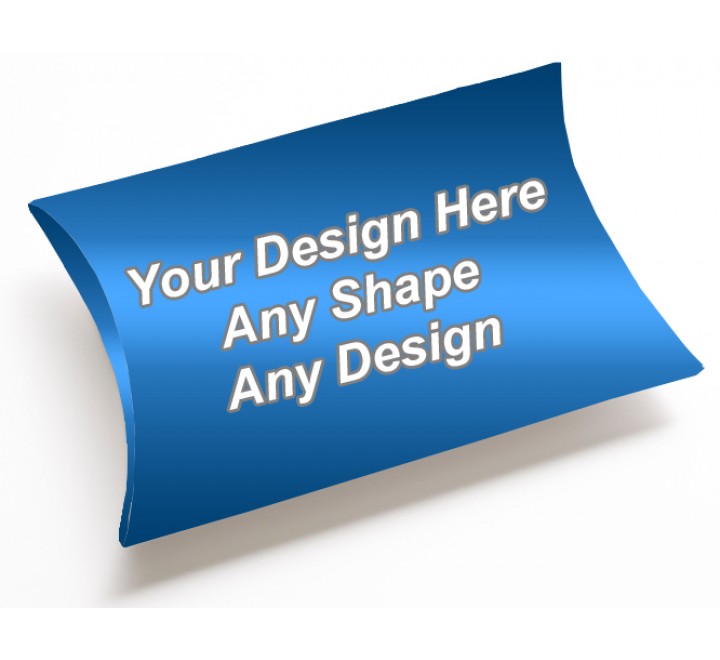 Gloss Laminated - Pillow Style Packaging Boxes Gloss Laminated - Pillow Style Packaging Boxes