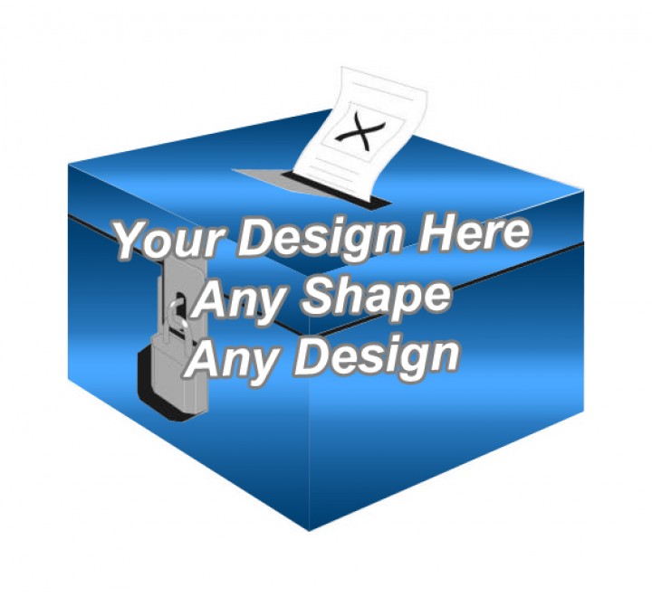 Gloss Laminated - Ballot Boxes Gloss Laminated - Ballot Boxes