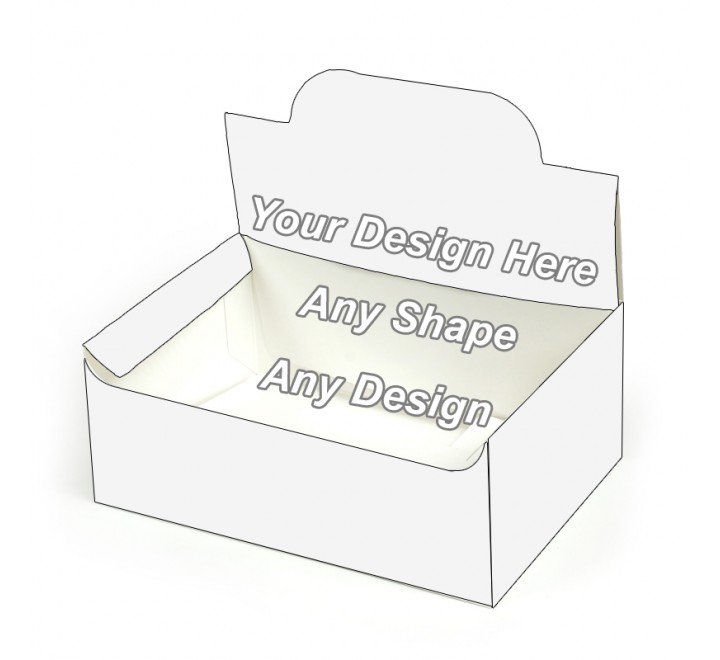 Cardboard - Auto Bottom Display Lid Boxes Cardboard - Auto Bottom Display Lid Boxes
