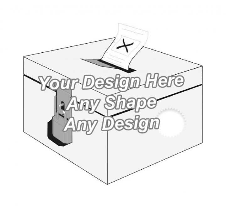 Die Cut - Ballot Boxes Die Cut - Ballot Boxes
