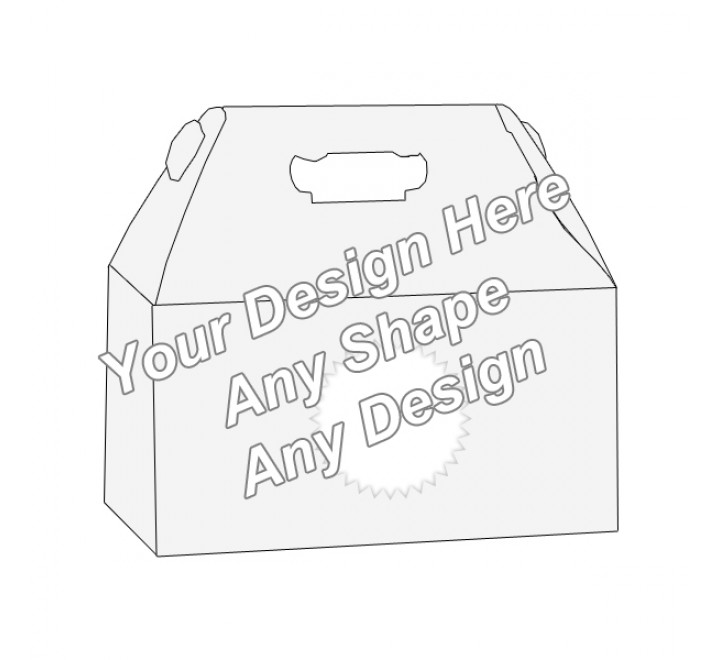 Die Cut - Gable Boxes Die Cut - Gable Boxes