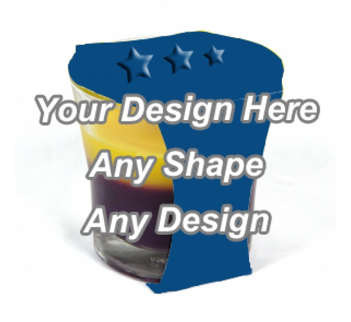 Embossed - Cup Jar Sleeve Packaging Embossed - Cup Jar Sleeve Packaging