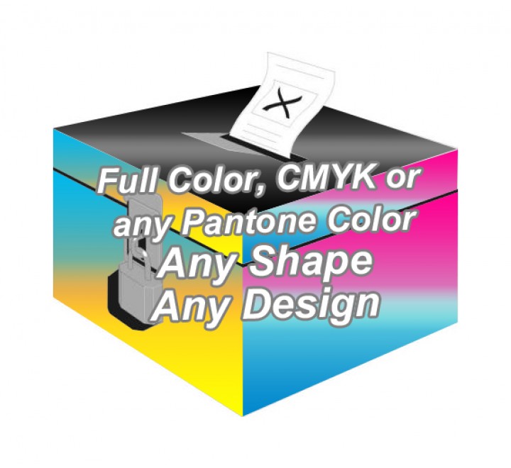 Full Color - Ballot Boxes Full Color - Ballot Boxes
