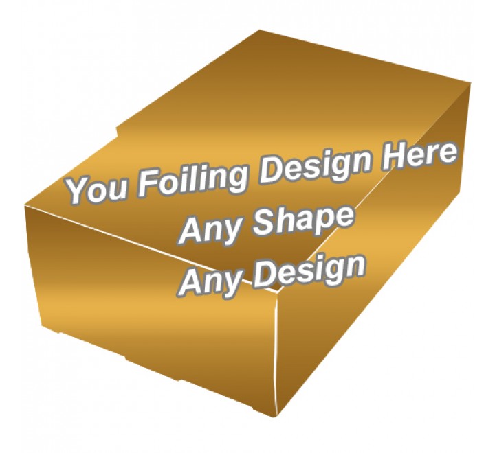 Golden Foiling - Cardboard Boxes Golden Foiling - Cardboard Boxes