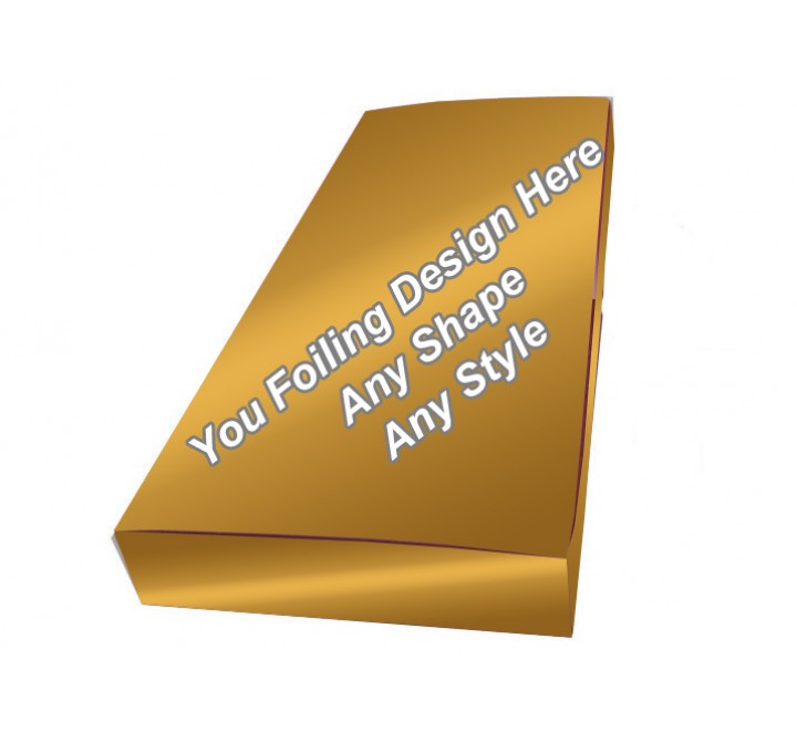 Golden Foiling - Foldable Hair Extension Boxes Golden Foiling - Foldable Hair Extension Boxes