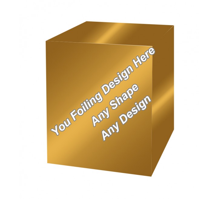 Golden Foiling - Jar Candle Boxes Golden Foiling - Jar Candle Boxes