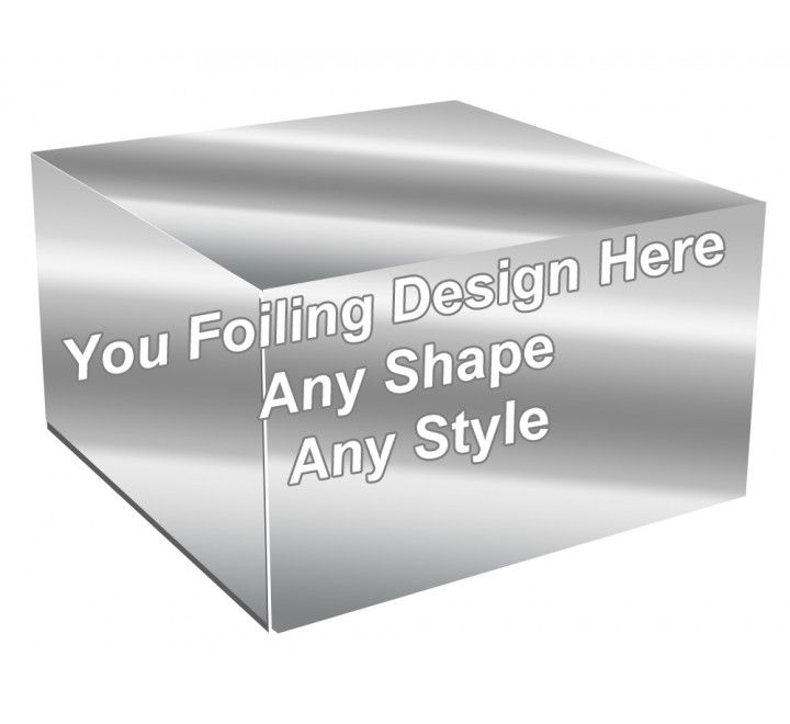 Silver Foiling - Cake Bakery Packaging Box Silver Foiling - Cake Bakery Packaging Box