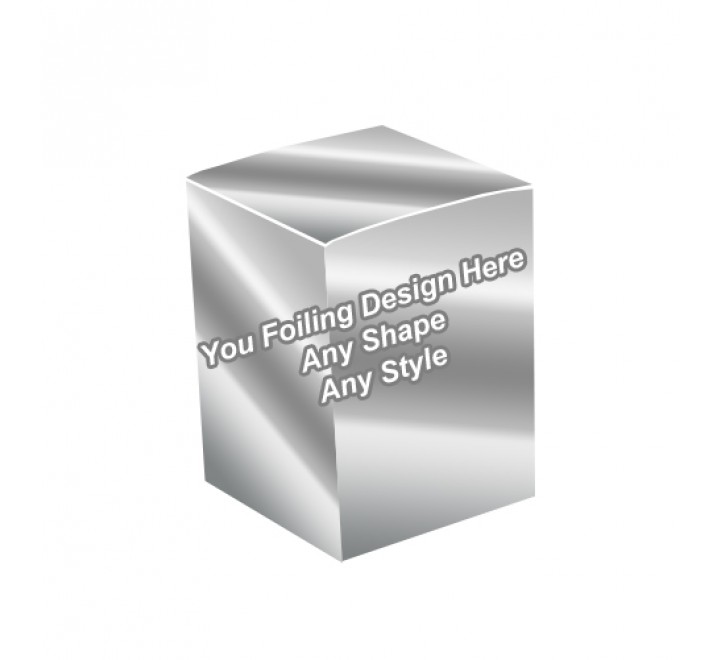 Silver Foiling - Candle Wrap Packaging Silver Foiling - Candle Wrap Packaging