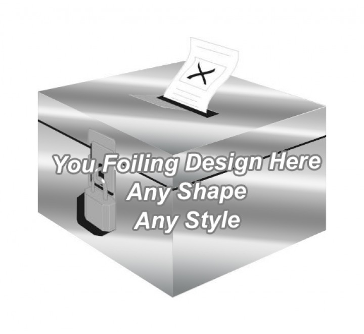 Silver Foiling - Ballot Boxes Silver Foiling - Ballot Boxes